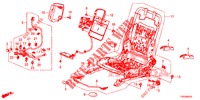 COMP. BANCO FR. (G.) (SIEGE REGLAGE MANUEL) para Honda CIVIC 1.4 ES 5 portas 6 velocidades manuais 2012