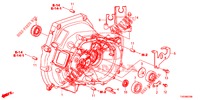 CORPO EMBRAIAGEM  para Honda CIVIC 1.4 ES 5 portas 6 velocidades manuais 2012