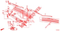 LIMPA PARA BRISAS (RH) para Honda CIVIC 1.4 ES 5 portas 6 velocidades manuais 2012