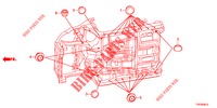 OLHAL (INFERIEUR) para Honda CIVIC 1.4 ES 5 portas 6 velocidades manuais 2012