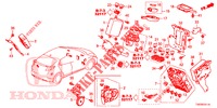 UNIDADE CONTROLO (CABINE) (1) (RH) para Honda CIVIC 1.4 ES 5 portas 6 velocidades manuais 2012