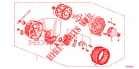 ALTERNADOR (MITSUBISHI) (1.4L) para Honda CIVIC 1.4 S 5 portas 6 velocidades manuais 2012