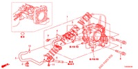 CORPO ACELERADOR (1.4L) para Honda CIVIC 1.4 S 5 portas 6 velocidades manuais 2012
