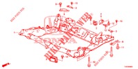 ESTRUTURA SECUNDARIA DIANTEIRA  para Honda CIVIC 1.4 S 5 portas 6 velocidades manuais 2012
