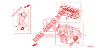 KIT JUNTAS/ CONJ. CAIXA VELOCIDADES (1.4L) para Honda CIVIC 1.4 S 5 portas 6 velocidades manuais 2012