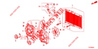 RADIADOR (1.4L) para Honda CIVIC 1.4 S 5 portas 6 velocidades manuais 2012