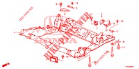 ESTRUTURA SECUNDARIA DIANTEIRA  para Honda CIVIC 1.8 ES 5 portas 6 velocidades manuais 2012