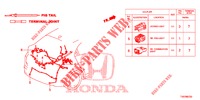FICHA ELECTRICA (ARRIERE) para Honda CIVIC 1.8 ES 5 portas 6 velocidades manuais 2012