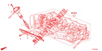 BOBINA DE ORIFICIO DE BUJAO (1.8L) para Honda CIVIC 1.8 ES 5 portas automática de 5 velocidades 2012