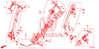 BANCO FRENTE/CINTOS SEGURANCA  para Honda CIVIC 1.8 EX 5 portas 6 velocidades manuais 2012