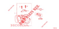COMPONENTES CANHAO CHAVE (INTELLIGENT) para Honda CIVIC 1.8 EX 5 portas 6 velocidades manuais 2012