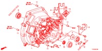 CORPO EMBRAIAGEM  para Honda CIVIC 1.8 EX 5 portas 6 velocidades manuais 2012