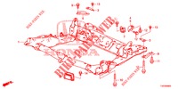 ESTRUTURA SECUNDARIA DIANTEIRA  para Honda CIVIC 1.8 EX 5 portas 6 velocidades manuais 2012