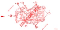 OLHAL (INFERIEUR) para Honda CIVIC 1.8 EX 5 portas 6 velocidades manuais 2012