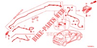 ANTENA/ALTIFALANTE (RH) para Honda CIVIC 1.8 EX 5 portas automática de 5 velocidades 2012
