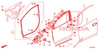 PAINEIS PORTAS FRENTE(2 PORTAS)  para Honda CIVIC 1.8 EX 5 portas automática de 5 velocidades 2012