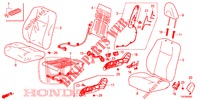 BANCO FRENTE/CINTOS SEGURANCA (D.) (RH) para Honda CIVIC 1.8 S 5 portas automática de 5 velocidades 2012