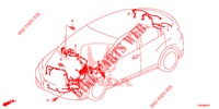 CABLAGEM (1) (RH) para Honda CIVIC 1.8 S 5 portas automática de 5 velocidades 2012