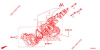 CORPO ACELERADOR (1.8L) para Honda CIVIC 1.8 S 5 portas automática de 5 velocidades 2012