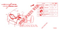 FICHA ELECTRICA (ARRIERE) para Honda CIVIC 1.8 S 5 portas automática de 5 velocidades 2012