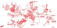 BOMBA AGUA/TERMOSTATO (1.8L) para Honda CIVIC 1.8 SE 5 portas 6 velocidades manuais 2012