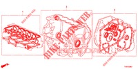 KIT JUNTAS/ CONJ. CAIXA VELOCIDADES (1.8L) para Honda CIVIC 1.8 SE 5 portas 6 velocidades manuais 2012