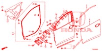 PAINEIS PORTAS FRENTE(2 PORTAS)  para Honda CIVIC 1.8 SE 5 portas 6 velocidades manuais 2012