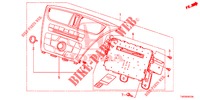 UNIDADE DE AUDIO  para Honda CIVIC 1.8 SE 5 portas 6 velocidades manuais 2012