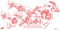 AR CONDICIONADO (COMPRESSEUR) (1.8L) para Honda CIVIC 1.8 SE 5 portas automática de 5 velocidades 2012