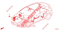CABLAGEM (4) (RH) para Honda CIVIC 1.8 SE 5 portas automática de 5 velocidades 2012