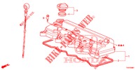 TAMPA CABECA MOTOR (1.8L) para Honda CIVIC 1.8 SE 5 portas automática de 5 velocidades 2012