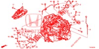 TUBO METALICO ATF/CARRETO VELOCIMETRO  para Honda CIVIC 1.8 SE 5 portas automática de 5 velocidades 2012