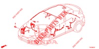 CABLAGEM (4) (RH) para Honda CIVIC DIESEL 2.2 ES 5 portas 6 velocidades manuais 2012