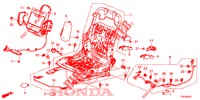 COMP. BANCO FR. (D.) (HAUTEUR MANUELLE) para Honda CIVIC DIESEL 2.2 ES 5 portas 6 velocidades manuais 2012