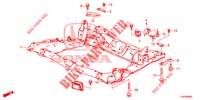 ESTRUTURA SECUNDARIA DIANTEIRA  para Honda CIVIC DIESEL 2.2 ES 5 portas 6 velocidades manuais 2012