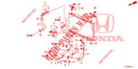 TUBO FLEXIVEL RADIADOR/DEPOSITO RESERVA (DIESEL) (2.2L) para Honda CIVIC DIESEL 2.2 ES 5 portas 6 velocidades manuais 2012