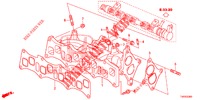 COLECTOR ADMISSAO (DIESEL) (2.2L) para Honda CIVIC DIESEL 2.2 EXCLUSIVE 5 portas 6 velocidades manuais 2012