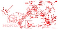 UNIDADE CONTROLO (CABINE) (1) (RH) para Honda CIVIC DIESEL 2.2 EXCLUSIVE 5 portas 6 velocidades manuais 2012
