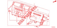UNIDADE DE AUDIO  para Honda CIVIC 1.4 EXECUTIVE 5 portas 6 velocidades manuais 2013