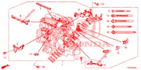CABLAGEM MOTOR (1.4L) para Honda CIVIC 1.4 S 5 portas 6 velocidades manuais 2013
