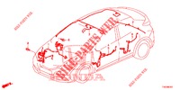 CABLAGEM (4) (RH) para Honda CIVIC 1.4 SE 5 portas 6 velocidades manuais 2013