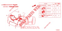 FICHA ELECTRICA (ARRIERE) para Honda CIVIC 1.4 SE 5 portas 6 velocidades manuais 2013