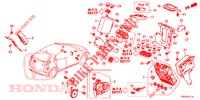 UNIDADE CONTROLO (CABINE) (1) (RH) para Honda CIVIC 1.4 SE 5 portas 6 velocidades manuais 2013