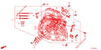 CABLAGEM (DIESEL) (1.6L) para Honda CIVIC DIESEL 1.6 ES 5 portas 6 velocidades manuais 2013