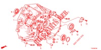 CORPO EMBRAIAGEM (DIESEL) (1.6L) para Honda CIVIC DIESEL 1.6 ES 5 portas 6 velocidades manuais 2013