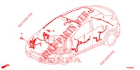 CABLAGEM (4) (RH) para Honda CIVIC DIESEL 1.6 EX 5 portas 6 velocidades manuais 2013