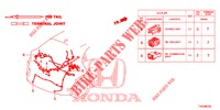 FICHA ELECTRICA (ARRIERE) para Honda CIVIC DIESEL 1.6 EX 5 portas 6 velocidades manuais 2013
