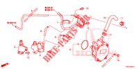 TUBO METALICO INSTALACAO/BOMBA DE VACUO (DIESEL) (1.6L) para Honda CIVIC DIESEL 1.6 EX 5 portas 6 velocidades manuais 2013