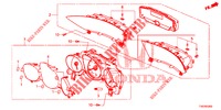 VELOCIMETRO  para Honda CIVIC DIESEL 1.6 EX 5 portas 6 velocidades manuais 2013