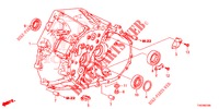 CORPO EMBRAIAGEM (DIESEL) (1.6L) para Honda CIVIC DIESEL 1.6 S 5 portas 6 velocidades manuais 2013